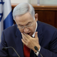 May 2016: In a jarring twist, Netanyahu heads the weekly cabinet meeting at the Prime Minister’s office in Jerusalem sporting a perfectly coiffed swoop of hair that exhibits a frankly shocking degree of thickness. (Image via Associated Press)